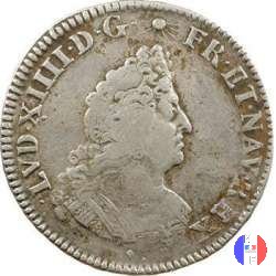 1/2 scudo delle Fiandre alle Insegne 1701 (Lille)