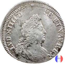 1/2 scudo delle Fiandre alle Insegne 1701 (Lille)