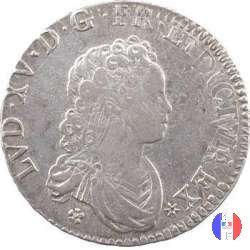 1/2 scudo detto "vertugadin" 1716 (Caen)