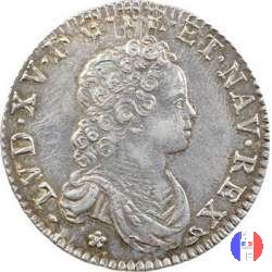 1/2 scudo detto "vertugadin" 1716 (Rennes)