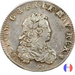 1/3 di scudo di Francia 1720-1721 1721 (Reims)