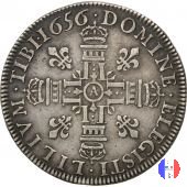 1/3 scudo Lis d'Argent 1656 (Paris)