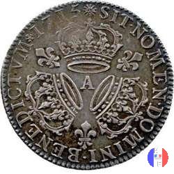 1/4 di scudo alle 3 corone 1715 (Paris)