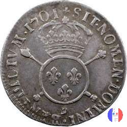 1/4 scudo alle insegne 1701 (Rennes)