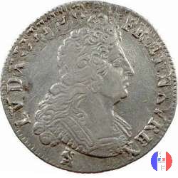 1/4 scudo alle insegne 1702 (Rennes)