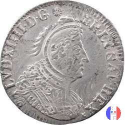 1/4 scudo alle insegne 1702 (Rouen)