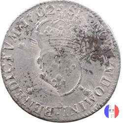 1/4 scudo alle insegne 1702 (Rouen)