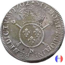 1/4 scudo alle insegne 1702 (Montpellier)