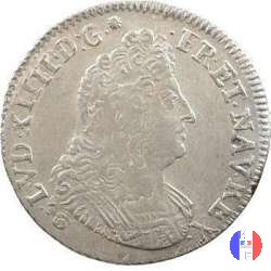 1/4 scudo alle insegne 1702 (Bourges)