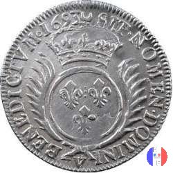 1/4 scudo aux palmes 1693 (Troyes)