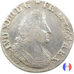 1/4 scudo aux palmes 1693 (Lille)