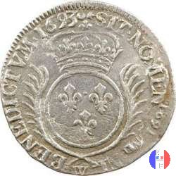 1/4 scudo aux palmes 1693 (Lille)