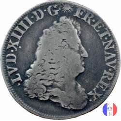 1/4 scudo delle Fiandre 1688 (Lille)