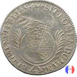 1/4 scudo delle Fiandre aux Palmes 1694 (Lille)