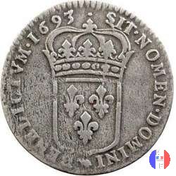 15 denari agli 8L (quinzain) 1693 (Lyon)