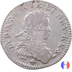 1/6 di scudo di Francia 1720 (Besançon)