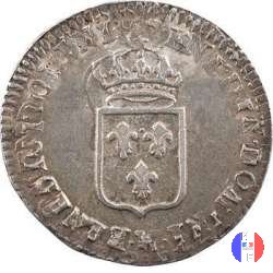 1/6 di scudo di Francia 1720 (La Rochelle)