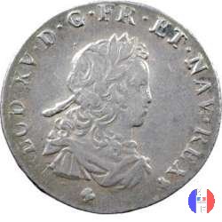 1/6 di scudo di Francia 1721 (Reims)