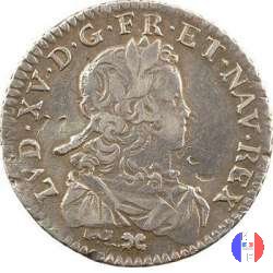 1/6 di scudo di Francia 1722 (Grenoble)