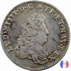 1/8 scudo delle Fiandre 1686 (Lille)