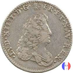 1/8 scudo delle Fiandre 1686 (Lille)