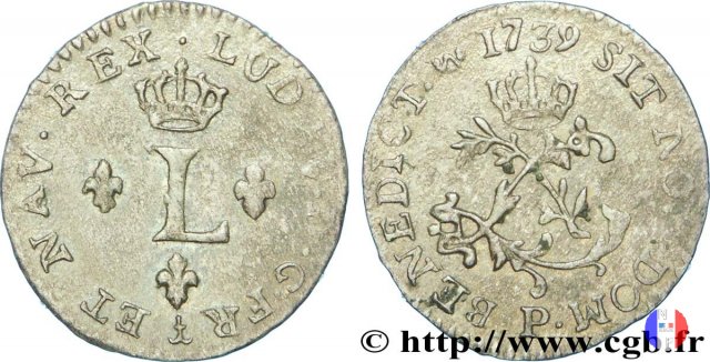 1 sol di mistura 1739 (Dijon)