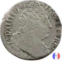 20 Sols alle insegne 1708 (Rouen)