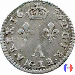 2 Sols detta dei "traitants" 1675 (Paris)
