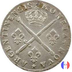 33 Sols Strasburgo alle insegne con palme 1707 (Strasbourg)