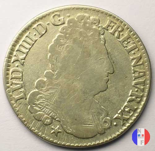 44 Sols di Strasburgo 1710 (Strasbourg)