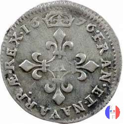 4 Sols detta dei "traitants" 1676 (Paris)