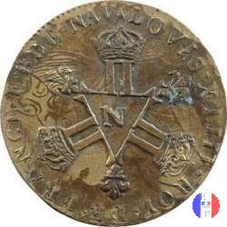 6 denari (dardennes) 1712 (Montpellier)