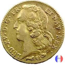 Doppio Luigi al bandeau dal 1763 al 1774 1766 (Orleans)