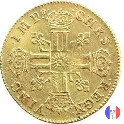 Doppio Luigi d'oro del sole 1712 (Paris)