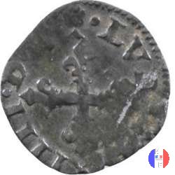 Liard di Lyon croce ad ancora 1656 (Lyon)