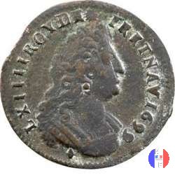 Liard di Francia busto virile III tipo (1699/07) 1699 (Aix-en-provence)