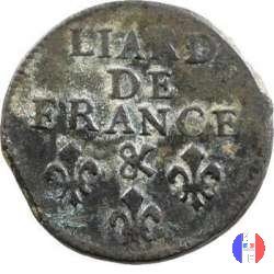 Liard di Francia busto virile III tipo (1699/07) 1699 (Aix-en-provence)