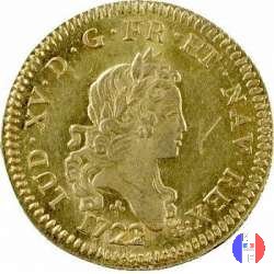 Luigi d'oro ai 2 L 1722 (Orleans)