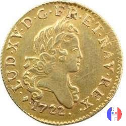 Luigi d'oro ai 2 L 1722 (Bayonne)