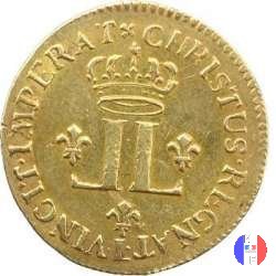 Luigi d'oro ai 2 L 1722 (Bayonne)