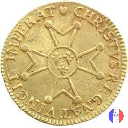 Luigi d'oro alla croce dello Spirito Santo 1718 (Amiens)