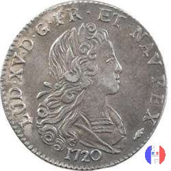 Piccolo Luigi d'argento 1720 (Amiens)