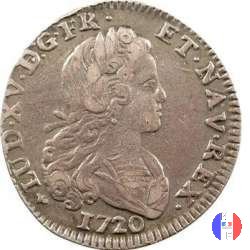 Piccolo Luigi d'argento 1720 (La Rochelle)