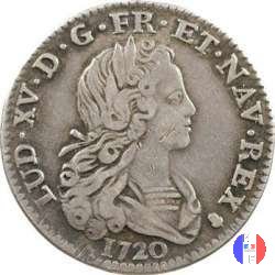 Piccolo Luigi d'argento 1720 (Reims)