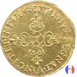 Scudo d'oro del sole conio al martello 1644 (Limoges)