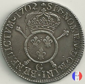 scudo "aux insignes" 1702 (Poitiers)