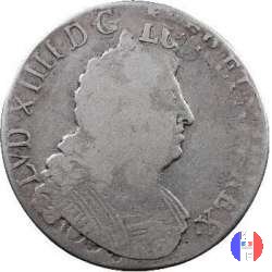 scudo del Delfinato "aux insignes" 1702 (Grenoble)