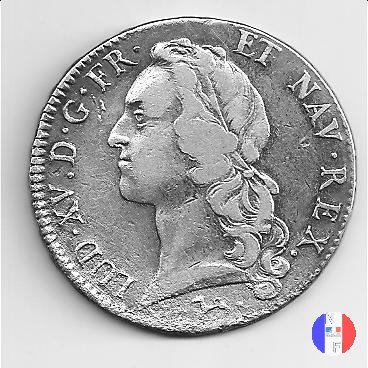 scudo "au bandeau" dal 1740 al 1744 1741 (Bayonne)