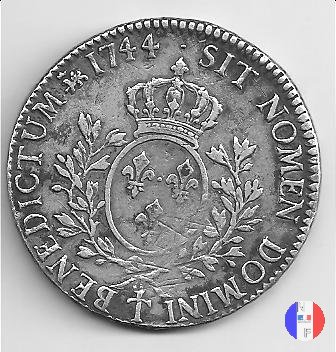 scudo "au bandeau" dal 1740 al 1744 1744 (Nantes)