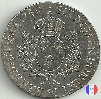 scudo "au bandeau" dal 1749 al 1752 1749 (Lille)